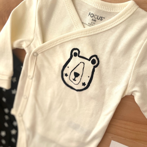 Two piece outfit, 6m, organic cotton, BNWT. Brand: Focus Kids - Picture 5 of 7